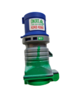 Adapter 230V fra CEE-stik