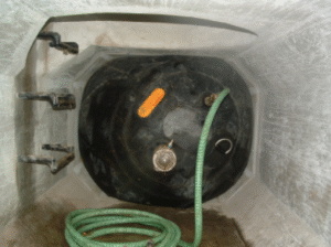 Afspærringsballon LAMPE Ø300-800 mm med bypass